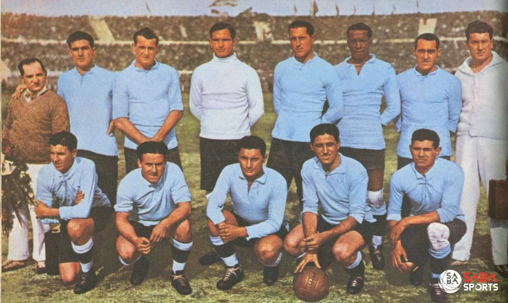 Uruguay - vừa là chủ nhà vừa là chủ nhân ngôi vị vô địch của mùa giải đầu tiên năm 1930