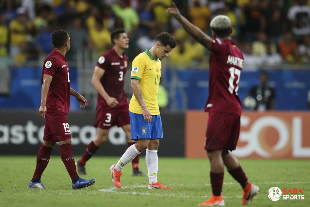 Chỉ mỗi Venezuela có thể ngăn chặn Brazil ghi bàn ở Copa năm ngoái