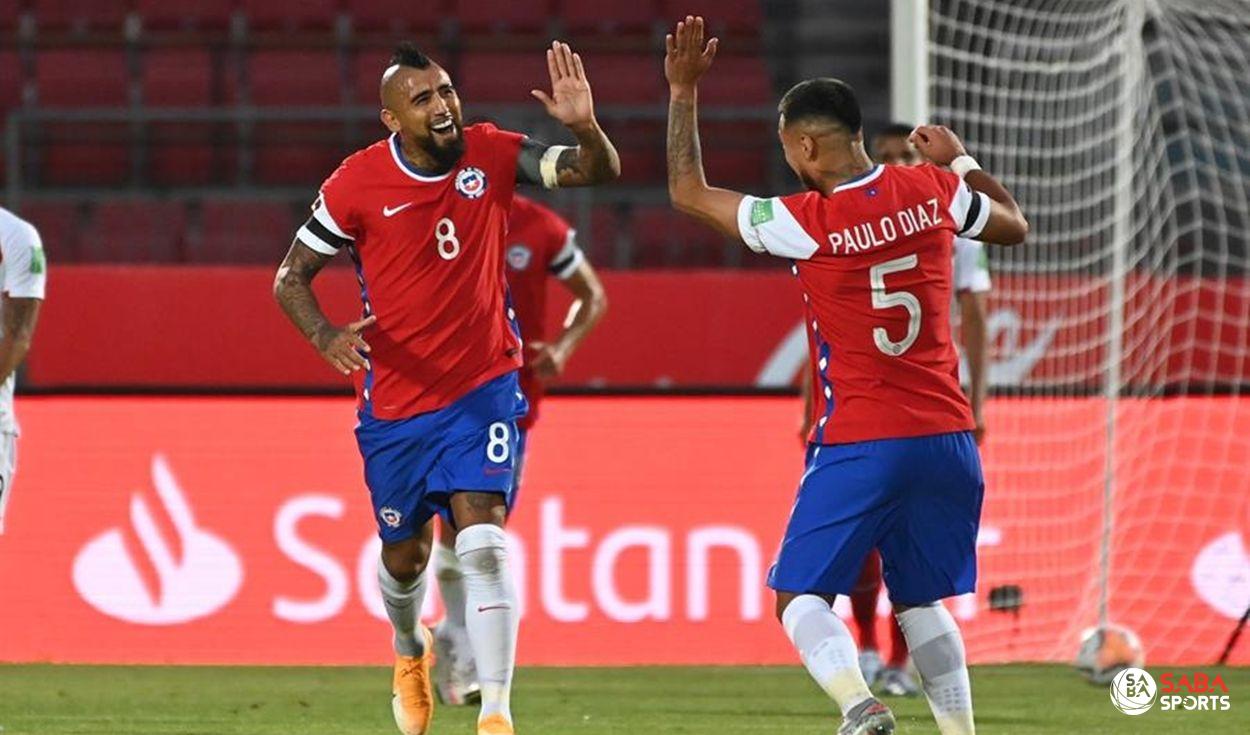Vidal vẽ nên siêu phẩm, Chile đánh bại Peru