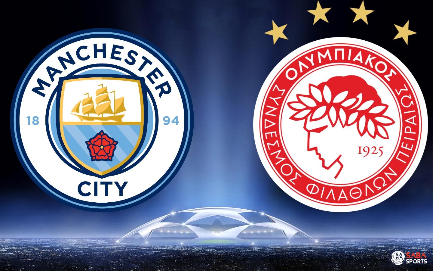 Man City vs Olympiakos (03h00 ngày 04/11): Giữ sức đấu Liverpool