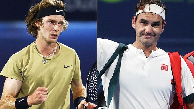 Vào tứ kết Dubai Open, Rublev 'đe dọa' Federer