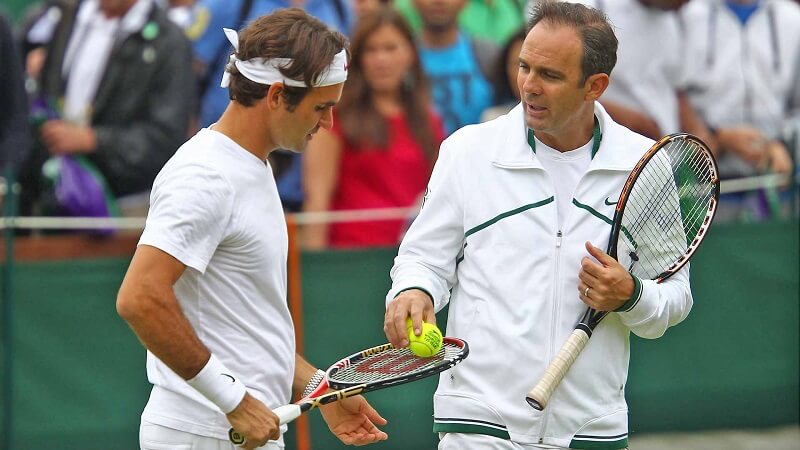 Paul Annacone huấn luyện Federer trong ba năm. (Ảnh: ATP Tour)