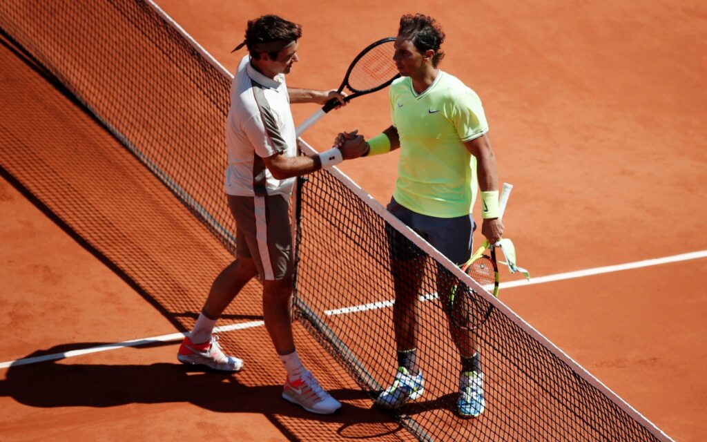 Lần cuối Federer thi đấu trên sân đất nện là trận bán kết Pháp mở rộng 2019 với Nadal