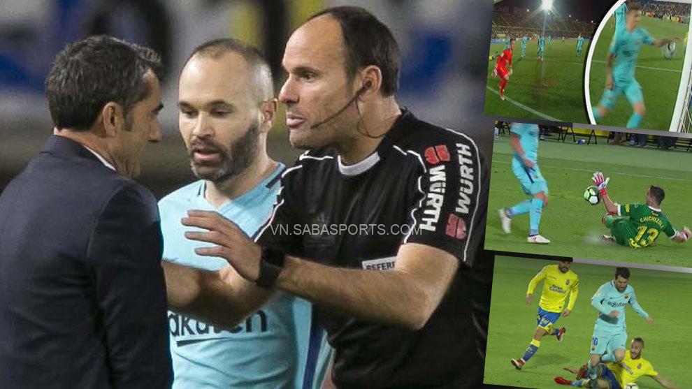 Mateu Lahoz từng xin lỗi Barca vì tước mất chức vô địch của họ