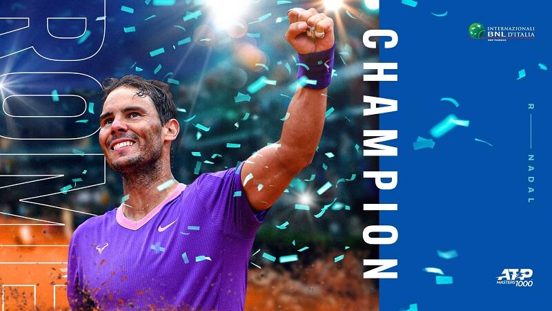 Nadal vô địch Rome Masters, thâu tóm hàng loạt kỷ lục