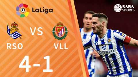 Real Sociedad vs Valladolid - vòng 37 La Liga