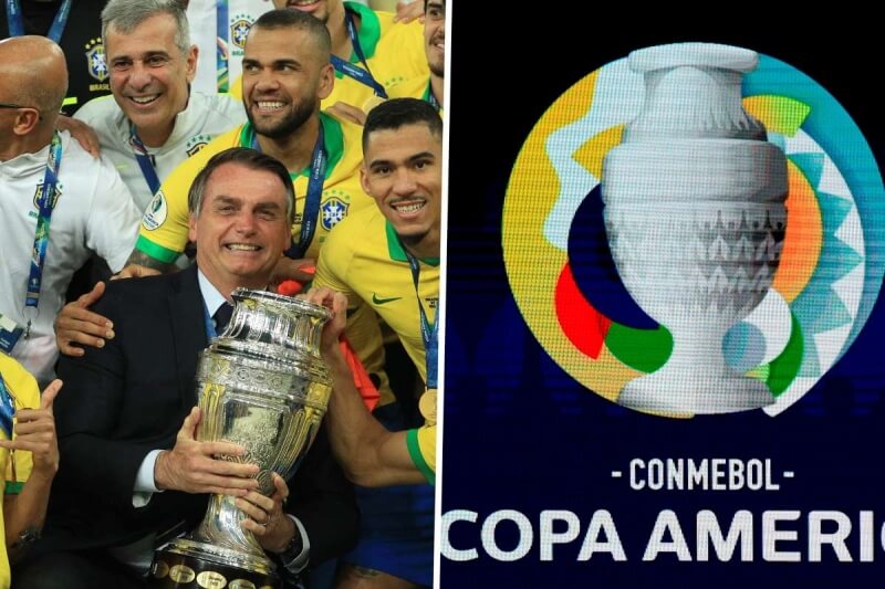 Brazil đăng cai Copa America thay 2 nước khác