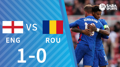 Anh vs Romania - Giao hữu Quốc tế