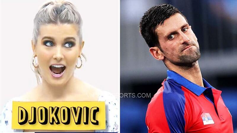 Kiều nữ quần vợt thiếu tôn trọng Djokovic
