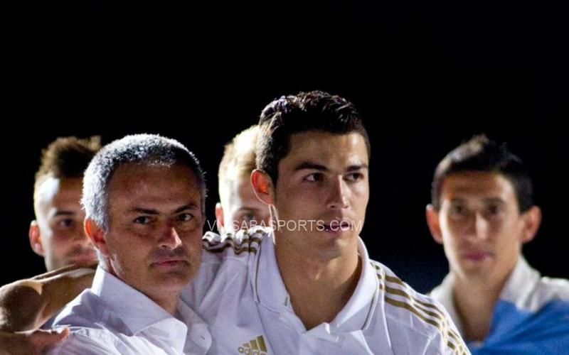 Mourinho và Ronaldo từng cùng nhau sát cánh Real Madrid