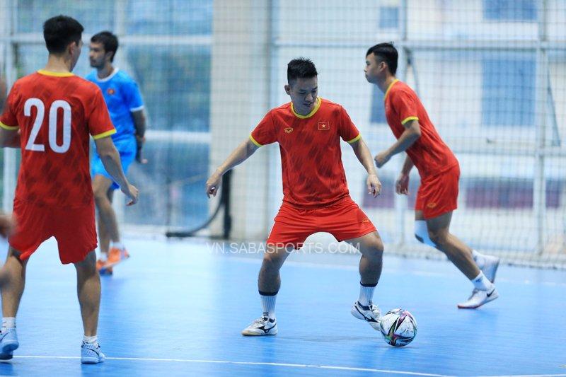 Hiện ĐT futsal Việt Nam đang tập luyện ở Hà Nội