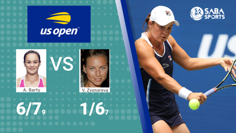 Ashleigh Barty vs Vera Zvonareva - vòng 1 US Open 2021