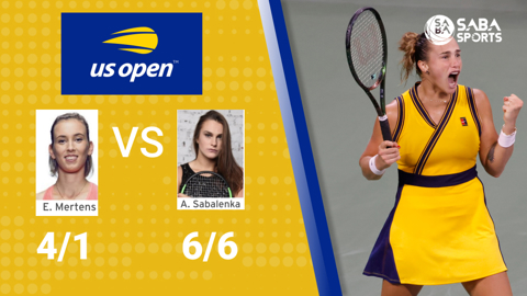 Elise Mertens vs Aryna Sabalenka - vòng 1/8 US Open 2021