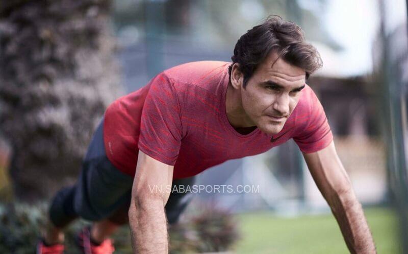 Federer sẽ làm mọi thứ để được tái xuất. (Ảnh: Twitter)