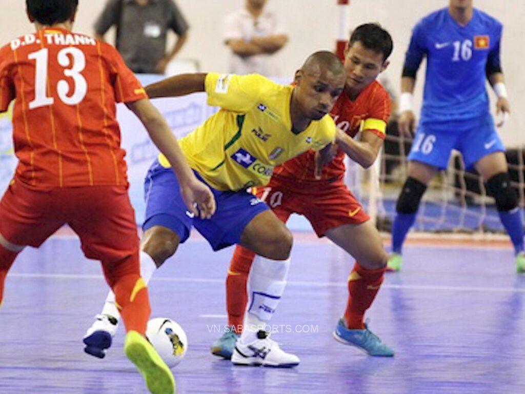 Brazil từng thua sốc trước ĐT Futsal Việt Nam