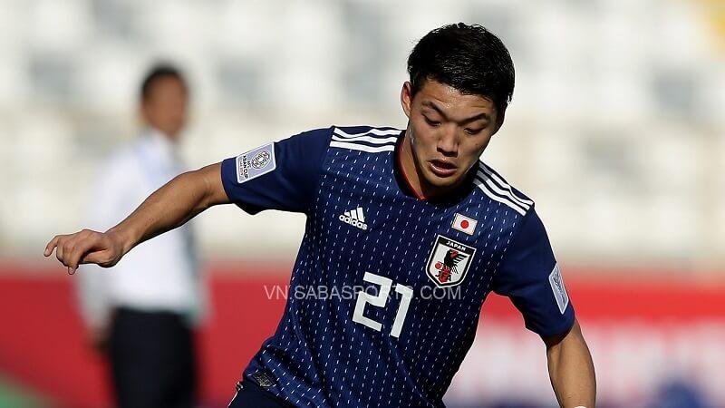 Ritsu Doan mới chơi 1 trận tại vòng loại thứ 3 World Cup 2022. (Ảnh: Goal)