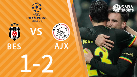 Besiktas vs Ajax - bảng C cúp C1 châu Âu 2021/22