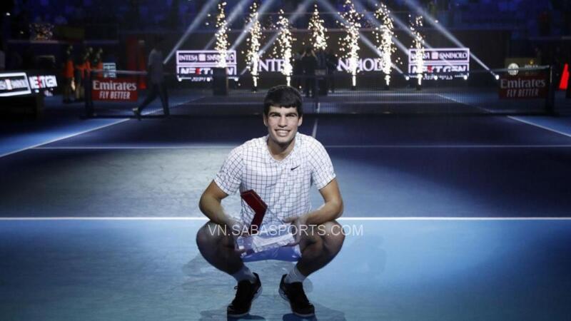 Alcaraz lên ngôi tại ATP Next Gen Finals 2021 dù mới 18 tuổi