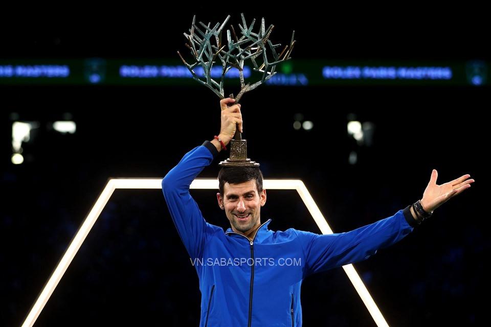 Djokovic đã xuất sắc vô địch Paris Masters sau 2 tháng nghỉ ngơi
