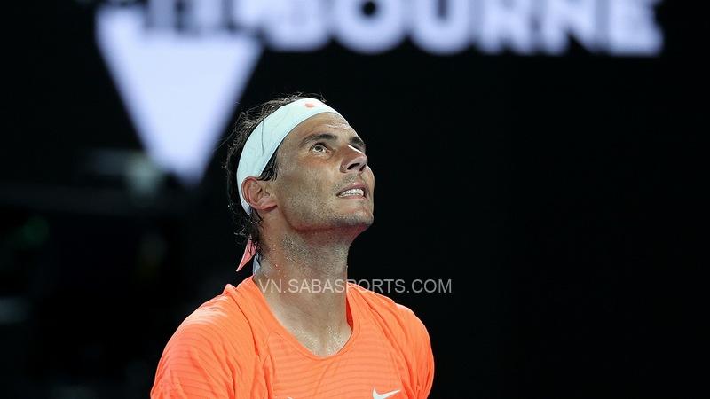 Chấn thương liên miên là yếu tố khiến Nadal không thể chơi tốt trong năm 2021