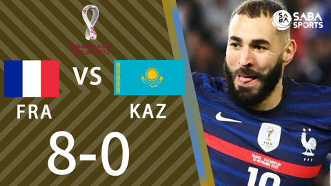 Pháp vs Kazakhstan - bảng D vòng loại World Cup 2022 - kv châu Âu