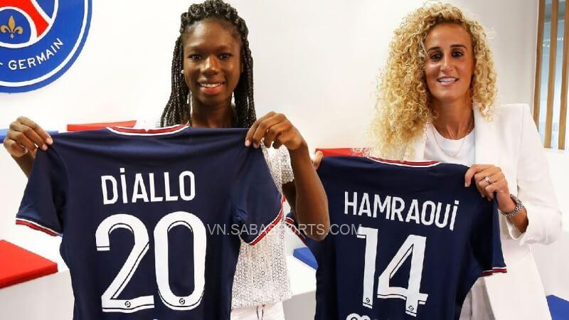Hamraoui và Diallo là đồng đội tại PSG