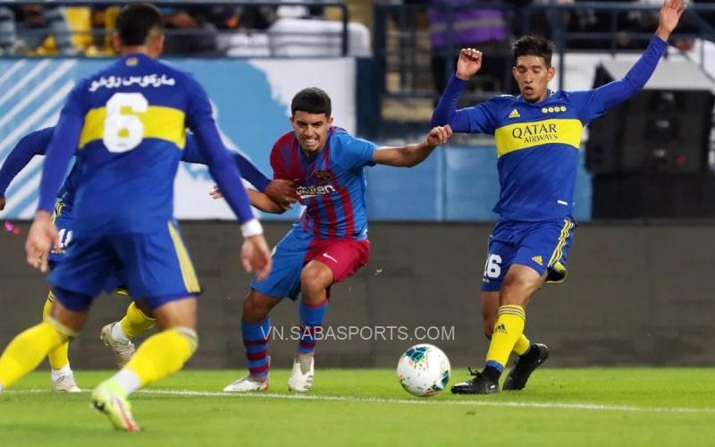 Barca nhận thất bại trong trận đấu tôn vinh Maradona
