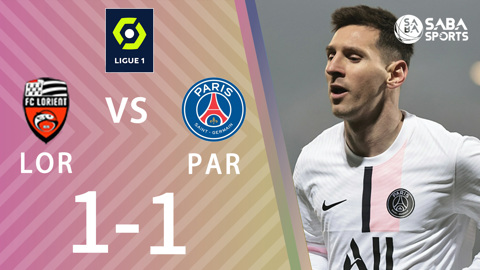 Lorient vs PSG - vòng 19 Ligue 1 2021/22