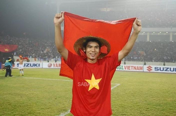 Quang Thanh đóng góp rất đáng kể vào chức vô địch Đông Nam Á đầu tiên của ĐTVN
