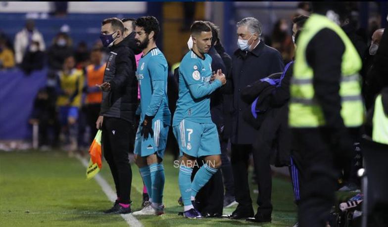 Ancelotti khẳng định Hazard đang trở lại