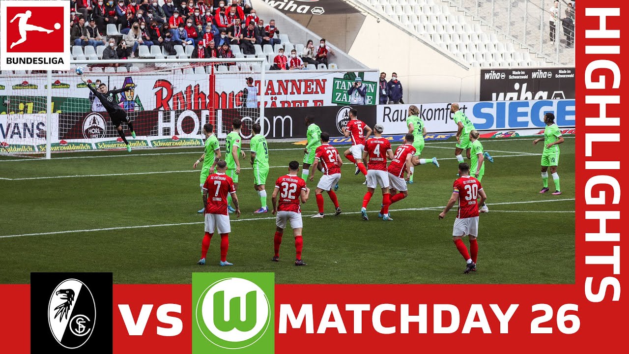 Freiburg vs Wolfsburg - vòng 26 Bundesliga 2021/22