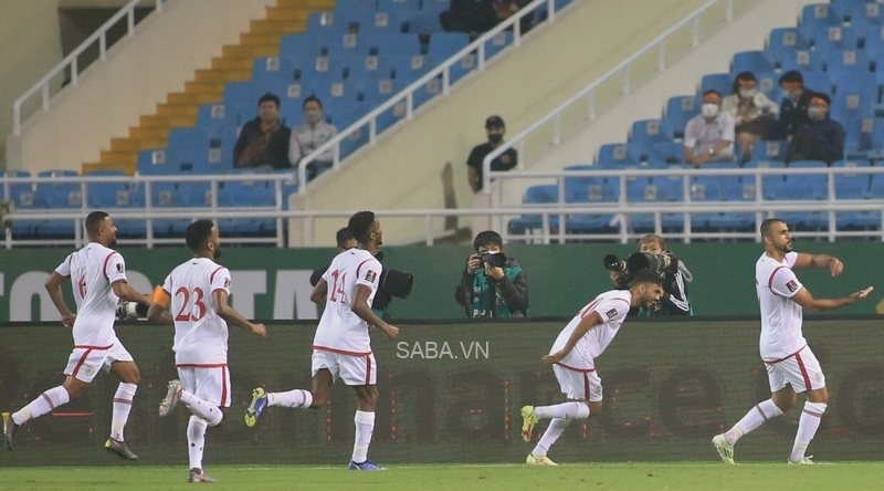 Oman có được bàn thắng duy nhất tới từ quả đá phạt góc