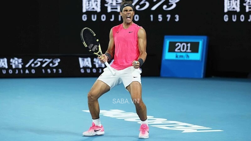 Nadal đã thắng 18 trận liên tiếp từ đầu năm.