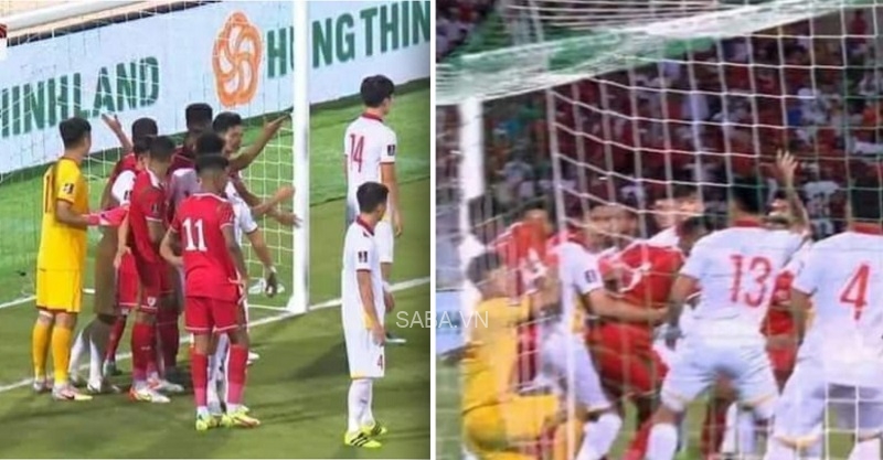 ĐT Việt Nam đã để thua 2 bàn trong các quả phạt góc ở lượt đi