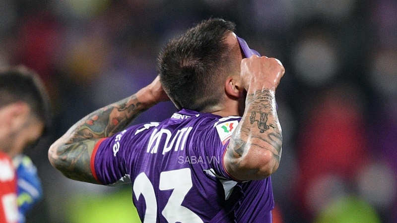 Fiorentina liên tiếp bỏ lỡ những cơ hội 