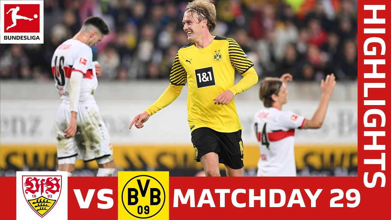 Stuttgart vs Dortmund - vòng 29 Bundesliga 2021/22