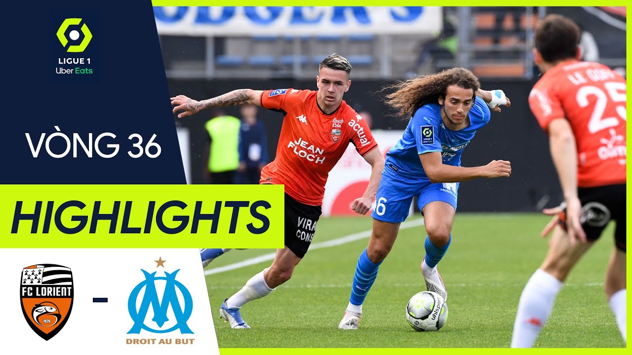 Lorient vs Marseille - vòng 36 Ligue 1 2021/22