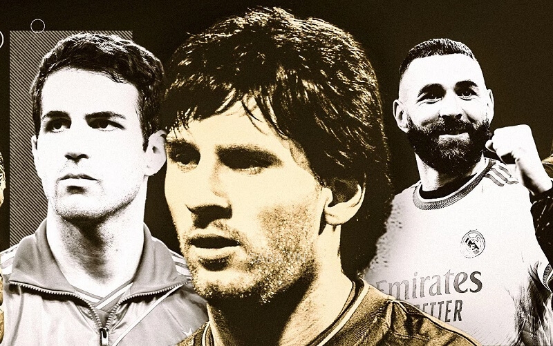 Messi, Benzema và những số 9 ảo tiếng tăm nhất