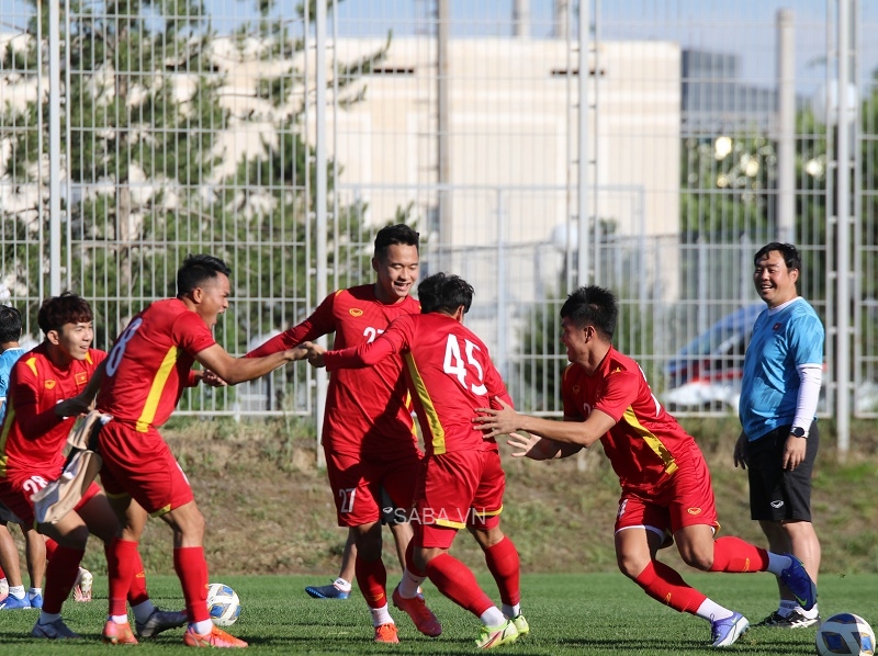 U23 Việt Nam thoải mái tinh thần trước trận gặp Hàn Quốc
