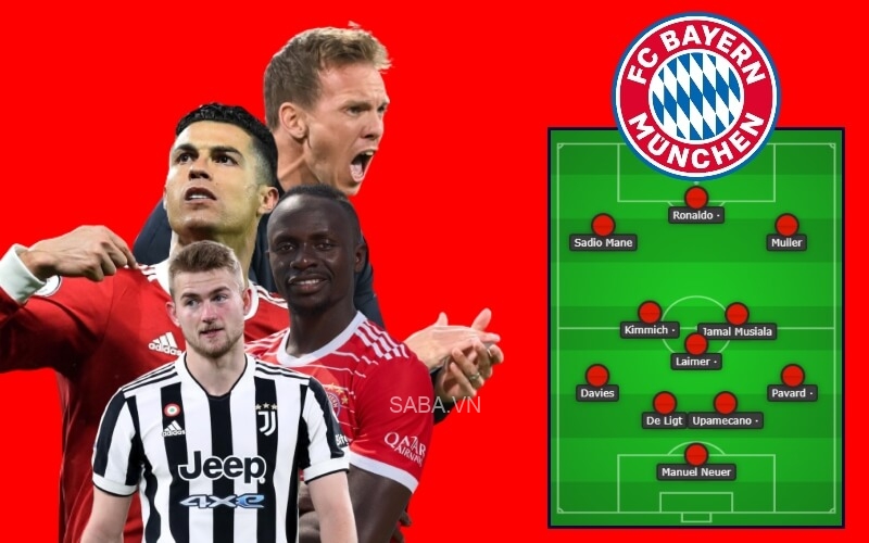 Sắm Ronaldo - tậu De Ligt, đội hình Bayern Munich mùa tới khủng cỡ nào?