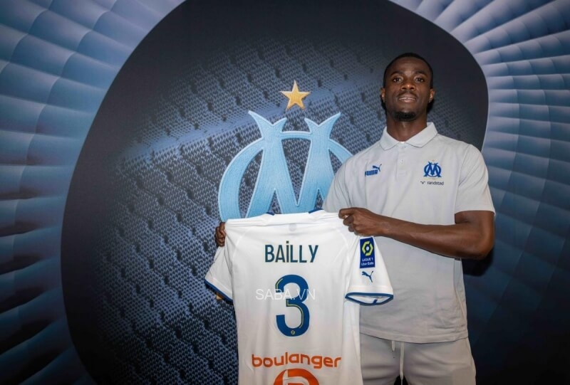 Bailly sẽ thi đấu cho Marseille  dưới dạng cho mượn