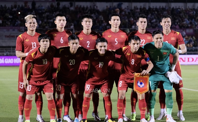 11 cầu thủ đá chính của ĐT Việt Nam