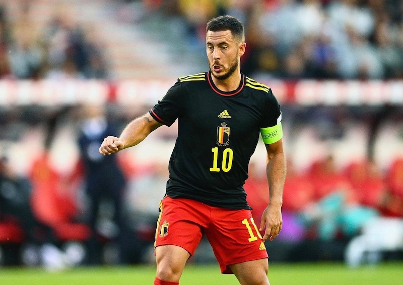 Hazard là đội trưởng của Bỉ