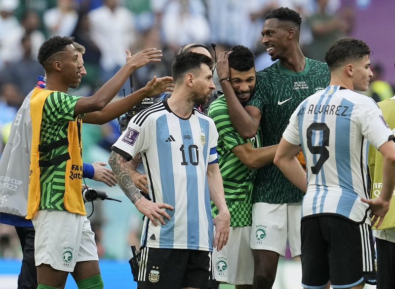 Chuỗi bất bại của Argentina đã bị chặn đứng