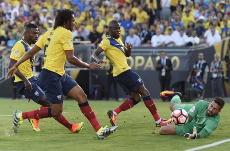 Ecuador thường chỉ phát huy tối đa sức mạnh khi được chơi trên sân nhà