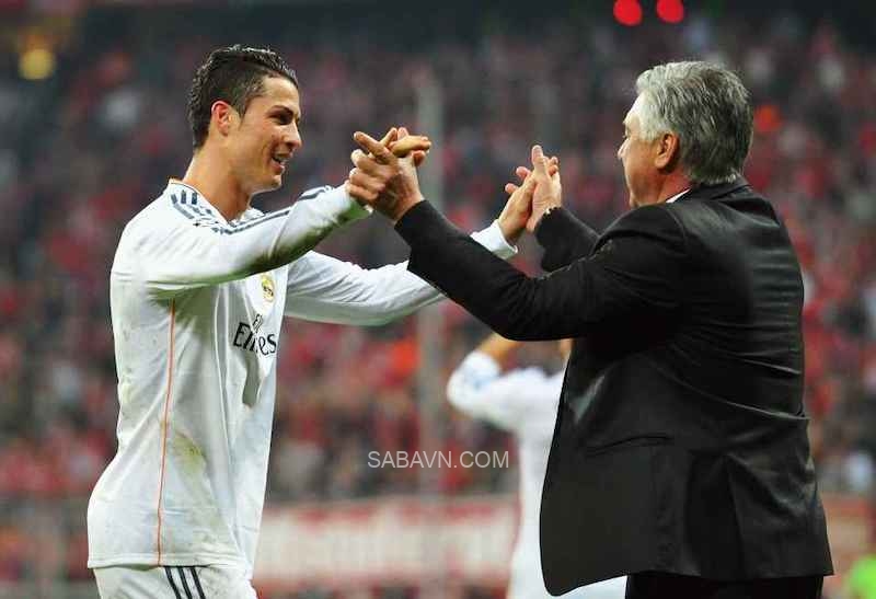 Ronaldo và Ancelotti có mối quan hệ rất tốt