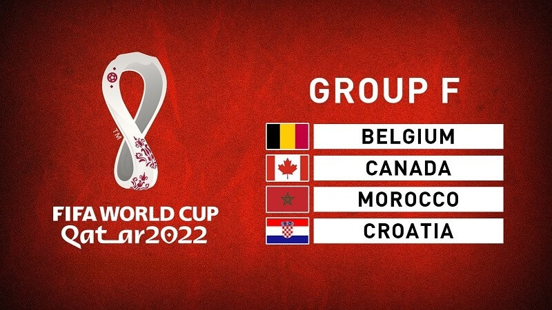 Croatia nằm ở bảng F tại World Cup 2022