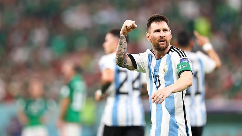 Messi vừa tỏa sáng trong trận đấu với Mexico