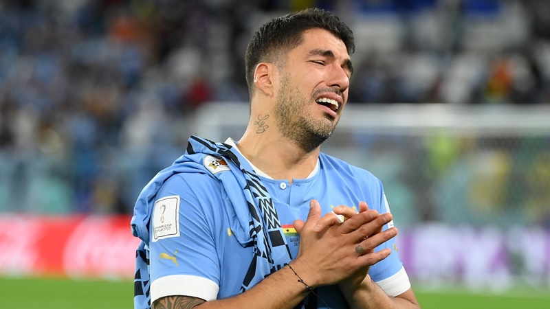 Nước mắt của Luis Suarez trong kỳ World Cup cuối cùng 