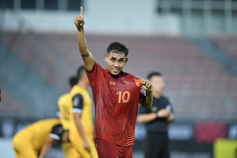 Ghi 5 bàn vào lưới Brunei, Thái Lan khởi đầu viên mãn tại AFF Cup 2022